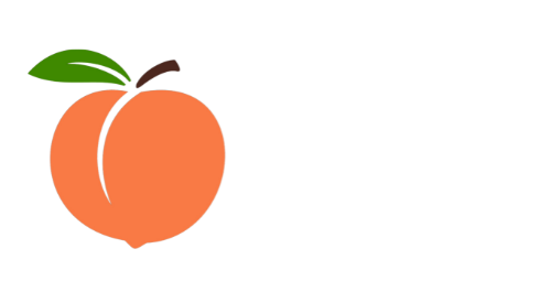 Eat Fresh Peaches Logo White e1740085374521