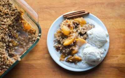 Easy Peach Crisp